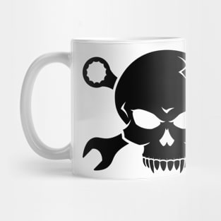 Skull 'n' Tools - Screw Pirate 2 (black) Mug